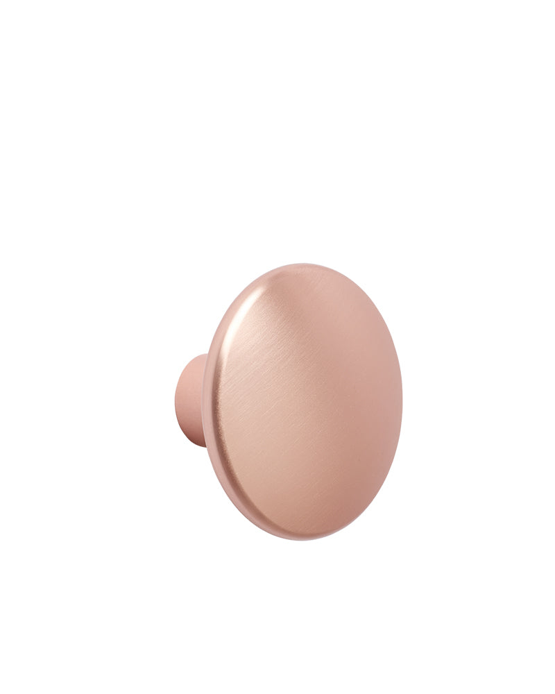 Dots - Peg in light pink metal - ø5